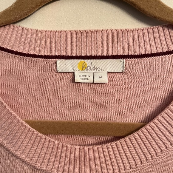 Beautiful Boden long wool sweater in pretty colors - Picture 3 of 4